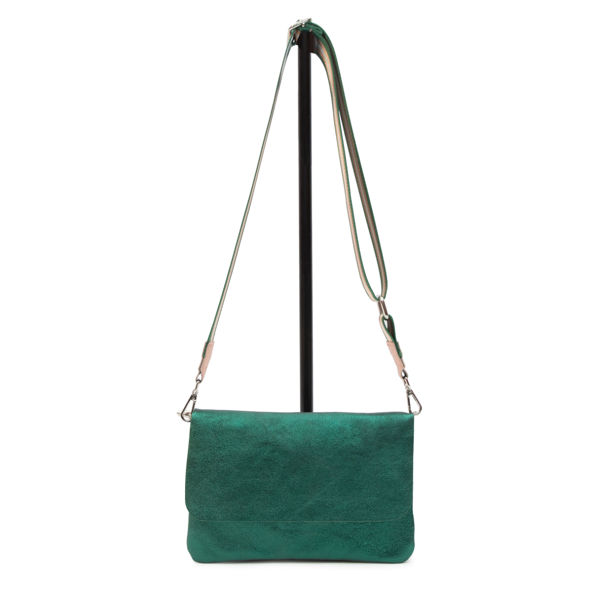 Sally Laminato Verde Scuro Bag
